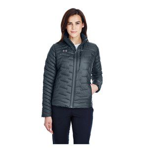 Under Armour Women's ColdGear Reactor Jacket Stealth Gray X-Large $210 Value